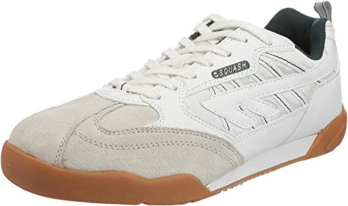 Hi-Tec Sports - Zapatillas de squash para hombre, Blanco, 42