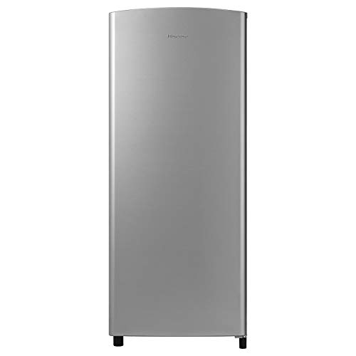 Hisense RR220D4ADF nevera monopuerta con compartimento congelador, 164 L, plateado