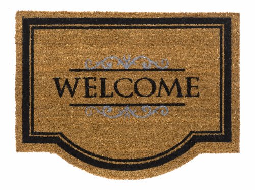 HMT 188000 Classic Welcome Felpudo Arena-de 60 x 80 cm