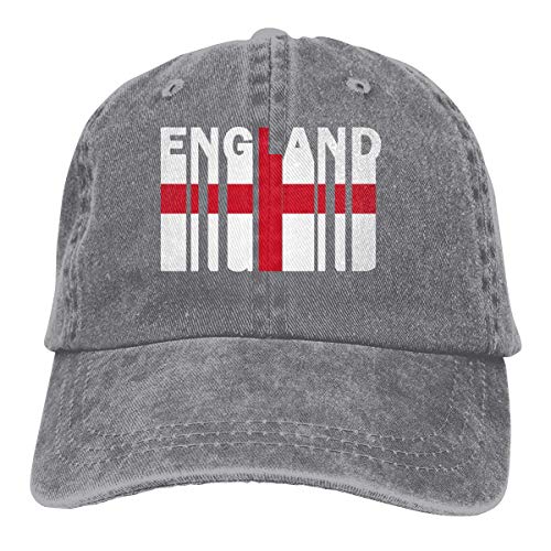 HomePink Gorra de béisbol para Hombres y Mujeres, Gorra de algodón Ajustable para Mujer con Bandera Inglesa Retro Sombrero de Gorra