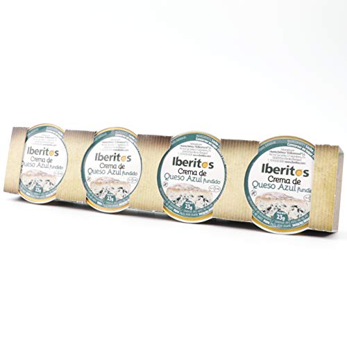 Iberitos - Monodosis De Crema De Queso Azul - 4 Unidades X 23 Gramos