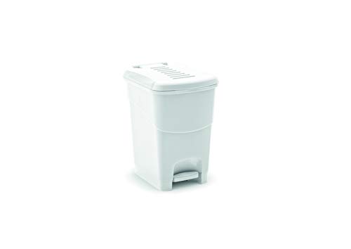 jobgar - Cubo Pedal Koral 20L. Blanco 080707Ws