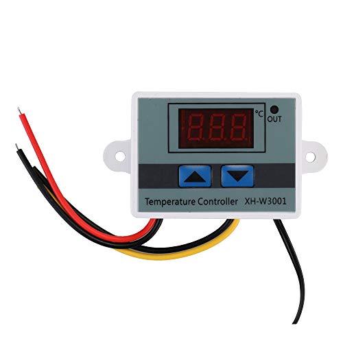 KKmoon Regulador de temperatura con pantalla LCD digital y termostato de microordenador 220V 220v