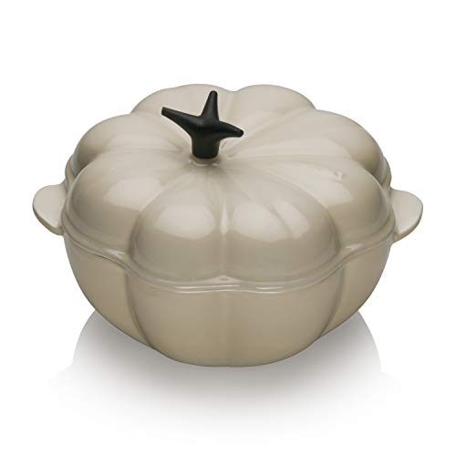 Le Creuset 25038026802460 Cacerolas, Cast Iron, Beige (Beige Crème)