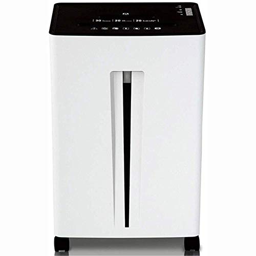 Leilims - Shredder MicroCut Shredder, 12 hojas de alta potencia, para casa o oficina – Pequeña Shredder, papel Granular 30 L CD Tarjeta de crédito 30 minutos Shredder