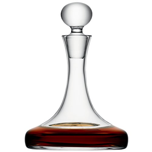 LSA Decantador De Naves 1035,1 ml / 1ltr Handmade Decanter De Vidrio, LSA Puerto decantador, Decantador Vino