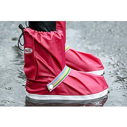 LXC Cubierta Impermeable para Zapatos, Cubierta Antideslizante para Lluvia/Botas de Lluvia, Medidas para Lluvia/tifón, conmutación, Unisex