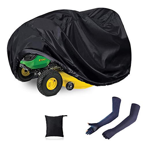 N/C ZAMDOE Cubierta para cortacésped Impermeable, Cubierta para Tractor, Ajuste Universal, Antipolvo, 210D, poliéster Oxford, protección UV