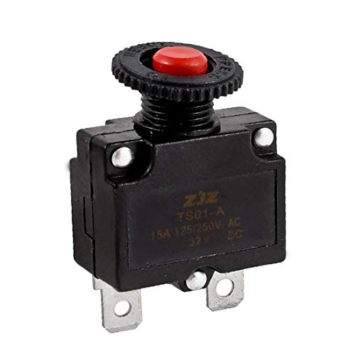 New Lon0167 AC125 / Destacados 250V 15A Compresor eficacia confiable de aire con interruptor de circuito Interruptor protector de sobrecarga(id:629 de 8b 393)