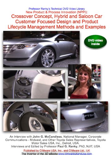 New Product and Process Innovation (NPPI): Crossover Concept, Hybrid and Saloon Car Customer Focused Design and Product Lifecycle Management Methods and Examples