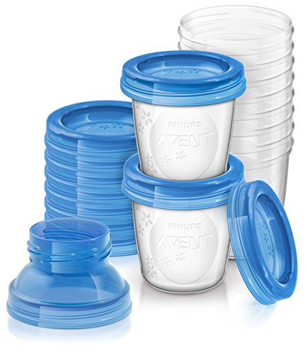 Philips Avent - Vaso con boquilla para alimentación infantil, color azul (SCF618/10)