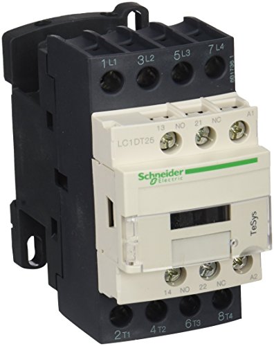 Schneider Electric LC1DT25P7 TeSys D, Contactor, 4P(4 NA) AC-1, 440 V 25 A, bobina 230 V CA 50/60 Hz