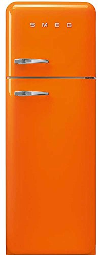 Smeg FAB30RO1 Independiente 293L A++ Naranja nevera y congelador - Frigorífico (293 L, SN-T, 38 dB, 3 kg/24h, A++, Naranja)