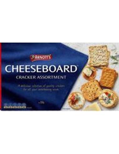 Tabla de quesos Arnotts Crackers 250gm