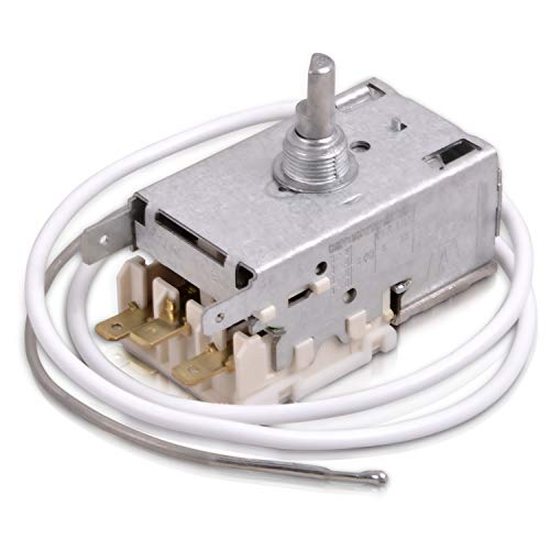 Termostato de refrigeración de repuesto para Liebherr 6151097 Ranco K59-L2622 Miele 1677710 3 x 4,8 mm AMP para frigorífico/congelador, regulador de temperatura de repuesto