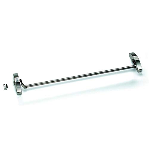 Tesa Assa Abloy 1910908SI PUSH UNIV.1910,900,C8,S/I, Satinado-Inox, Cuadradillo 8 mm