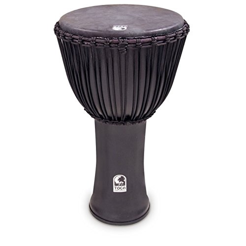 Toca TO803223 - Djembe Freestyle Black Mamba, con funda, 14''