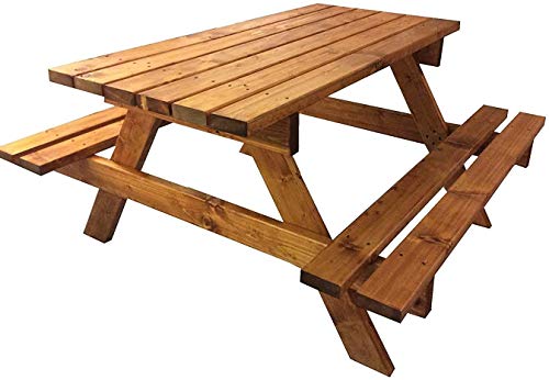 Conjunto mesa banco madera 【 OFERTAS Agosto 】 | Clasf