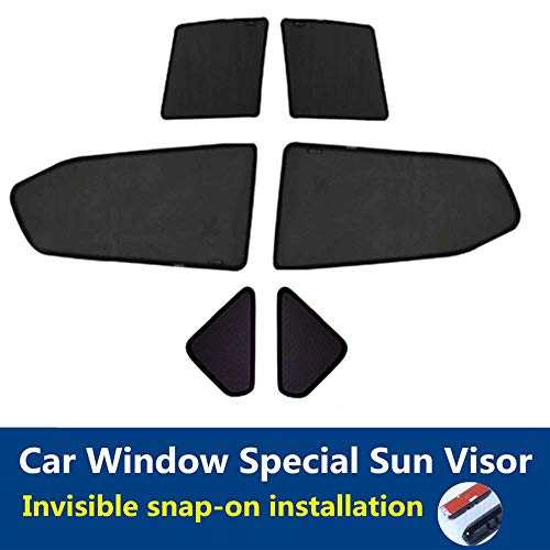 TUTU-C 6 parasoles para ventana de coche, protección UV, protección solar, protector de ventana, para Mercedes-Benz GLE 2015 2016 2017 2018