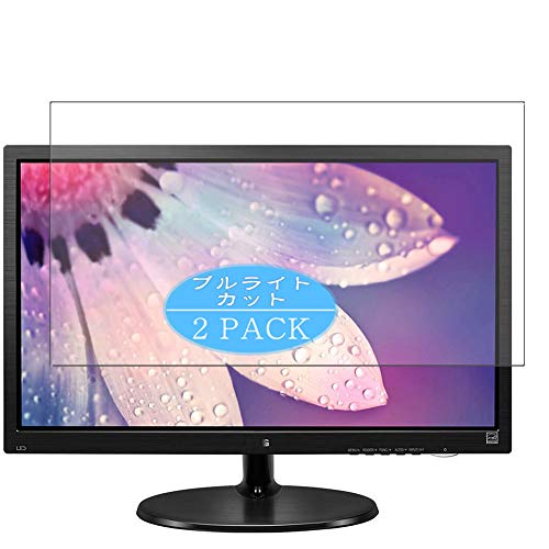 VacFun 2 Piezas Filtro Luz Azul Protector de Pantalla Compatible con LG 24M38/24M38HB/24M38/24M38H-B/24M38D 24" Display Monitor, Screen Protector(Not Cristal Templado) Anti Blue Light New Version