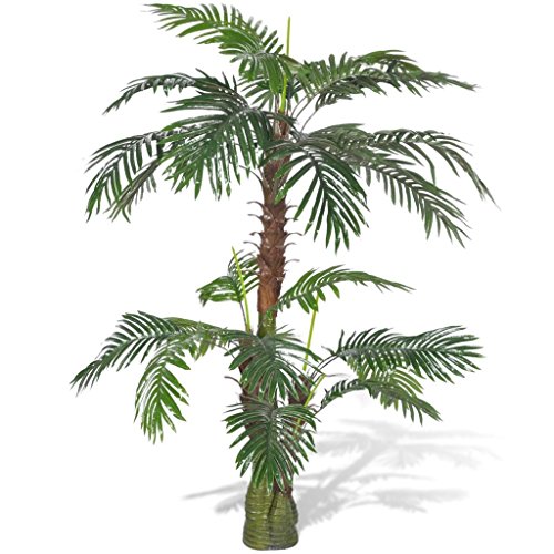 vidaXL Palmera Cycas Artificial con Aspecto Natural, 150 cm