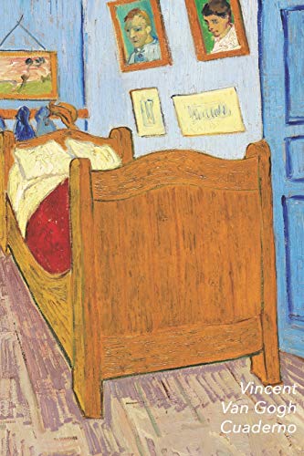 Vincent van Gogh Cuaderno: El Dormitorio en Arlés | Perfecto Para Tomar Notas | Diario Elegante | Ideal para la Escuela, el Estudio, Recetas o Contraseñas