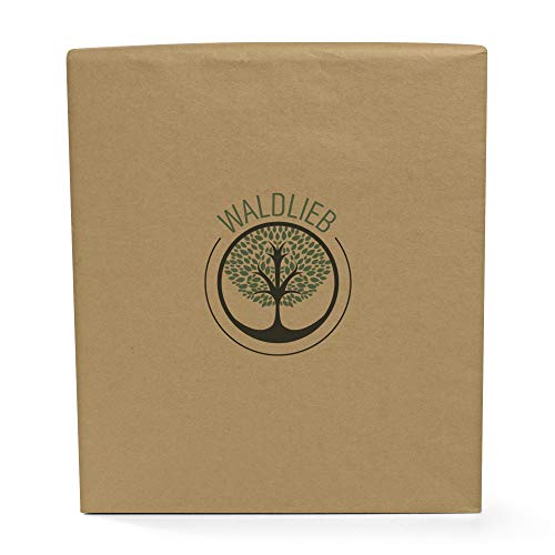 Waldlieb Pajitas de hierba | Pajitas sostenibles ecológicas | Compostables, veganas, sin gluten | Alternativa sin plástico, 100% natural y 0% plástico, (500 unidades)