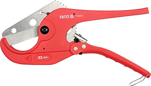 YATO YT-22312 - PVC de 63 mm cortatubos