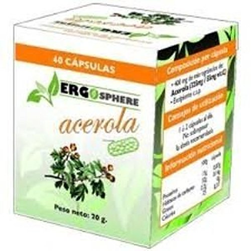 Acerola Ergosphere 40 cápsulas de Ergonat