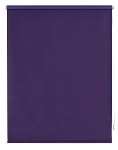 Blindecor Draco Estor Enrollable Opaco Liso, Poliéster, Violeta, 120X230