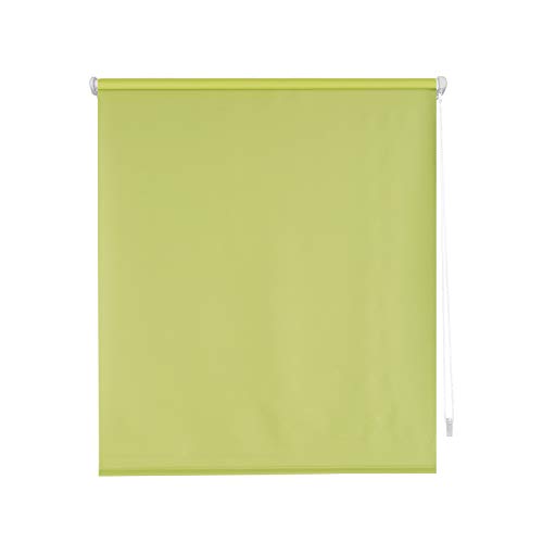 Blindecor Liso BK - Zeus Sin Herramientas, Estor enrollable 100% Opaco, color Verde (Pistacho), 52 X 180 cm (ancho x alto)