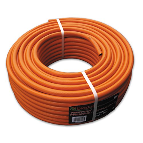 Bradas pb92525 propano Gas Manguera 9 x 2,5 mm, Naranja, 20 x 20 x 10 cm