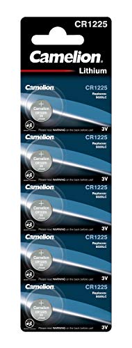 Camelion CR1225 3 V Ion-Litio de botón (5 Unidades)