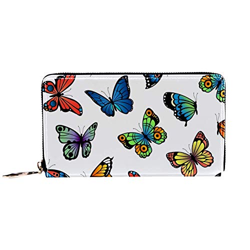 Cartera de cuero para mujer de gran capacidad Tote bolso de viaje titular de la tarjeta de embrague monedero - guitarra eléctrica colorida, Multicolor-349 (Multicolor) - p110d8199188k274c8155075g203