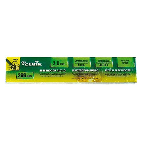 Cevik TECA1403.25RU - Caja 140 uds electrodos rutilo 3,25 mm