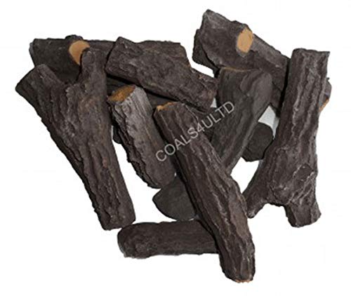 Coals 4 You s801 6pc Log Carbón Vegetal, Negro