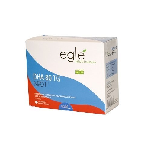 Dha 80 Tg Npd1 60 cápsulas de Egle