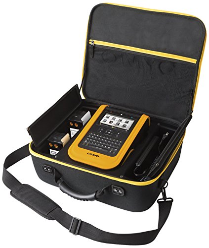 DYMO XTL 500 Kit - Impresora de etiquetas (pantalla de 4.3", alámbrico, USB 2.0, Windows 8.1 x64), color negro y amarillo