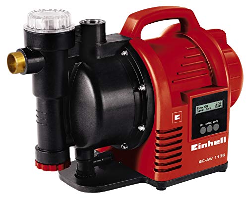 Einhell 4176716 Grupo Automatico Electronico lcd Dispplay GC-AW Potencia 1100 w, Rojo