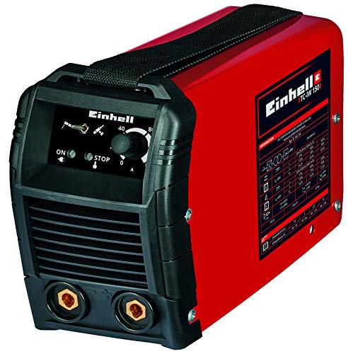 Einhell TC-IW 150 - Soldador con tecnología Inverter (240 V, ventilador de refrigeración, función Anti Stick)