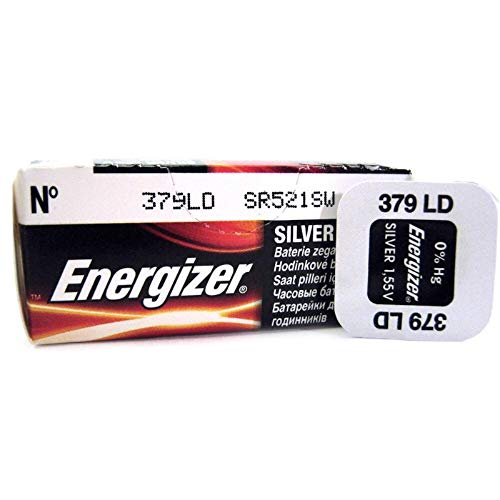 Energizer 379 Single-Use Battery Óxido de Plata 1,55 V - Pilas (Single-Use Battery, Óxido de Plata, Botón/Moneda, 1,55 V, 1 Pieza(s), 16 mAh)