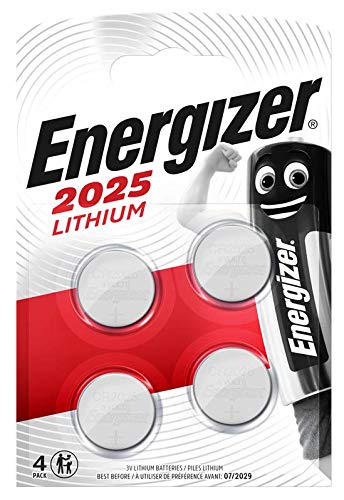 Energizer - Batería No Recargable Lithium 2025, CR2025