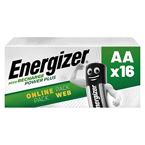 Energizer Pilas recargables, 2000 mAh, 16 unidades