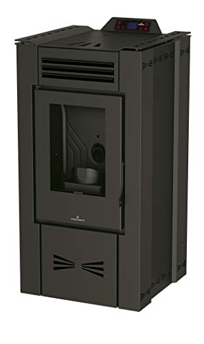 ESTUFA PELLET BRONPI MODELO EVA 16 KW CANALIZABLE