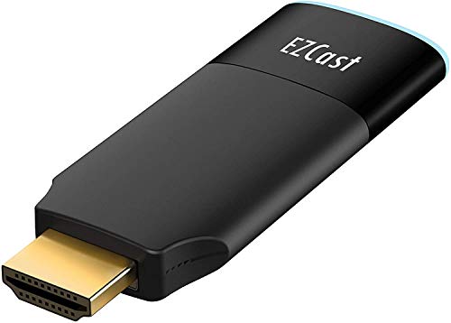 EZCast 2 Receptor de pantalla inalámbrica universal, compatible con 2.4/5 GHz WiFi, compatible con Android/iOS/Windows/MacOS, EZAIR DLNA Miracast Airplay espejado