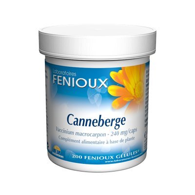 Fenioux Canneberge Arandano Rojo 240Mg. 200 Capsulas 200 g