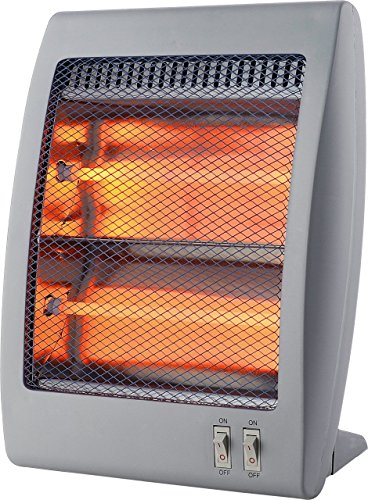 Garza Vulcano - Calefactor Infrarrojos de Cuarzo con rejilla de Seguridad , potencia 800W