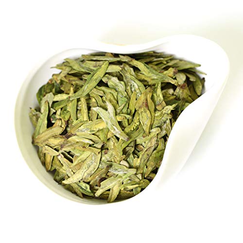 GOARTEA 50g (1.76 Oz) Organic Nonpareil Supreme West Lake Xi Hu Xihu Dragon Well Long Jing Longjing Spring Leaf Chinese GREEN TEA Verde