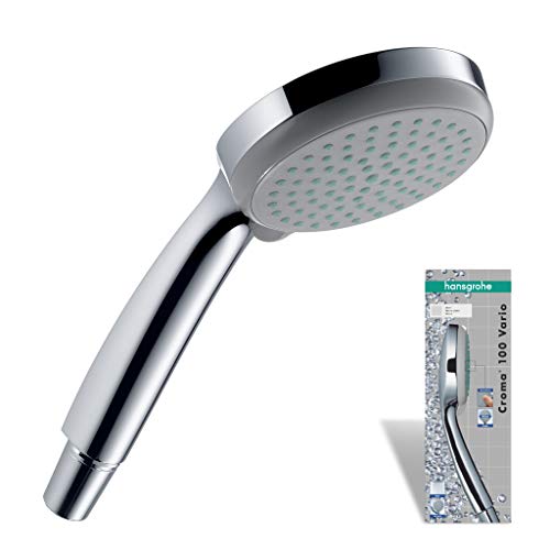 Hansgrohe 28535000 Croma 100 Vario Ducha de mano, 4 tipos de chorro