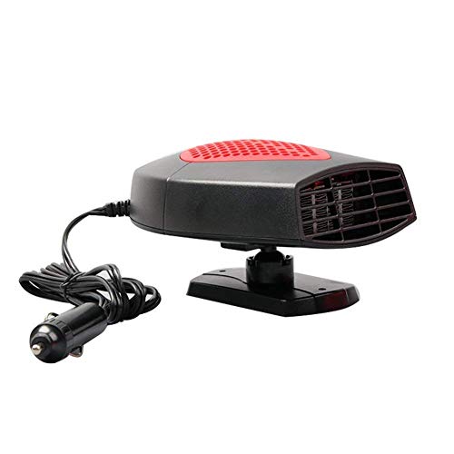 HLDUYIN Encendedor del Coche Calentador De Ventilador De Coche Portátil 12 V, Auto Parabrisas Electrónico Deshielo del Ventilador del Desempañador,Red